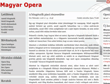 Tablet Screenshot of magyaropera.blog.hu