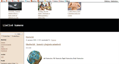 Desktop Screenshot of liecivekamienky.blog.cz