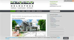 Desktop Screenshot of holnaphaz.blog.hu