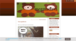 Desktop Screenshot of megmacizva.blog.hu