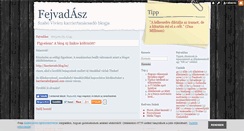 Desktop Screenshot of fejvadaszom.blog.hu