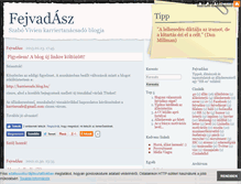 Tablet Screenshot of fejvadaszom.blog.hu