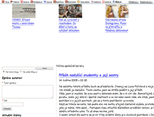 Tablet Screenshot of neslysici.blog.cz
