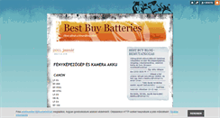 Desktop Screenshot of bestbuy.blog.hu