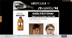Desktop Screenshot of mindentaszemnek.blog.hu