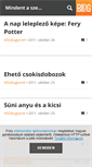 Mobile Screenshot of mindentaszemnek.blog.hu