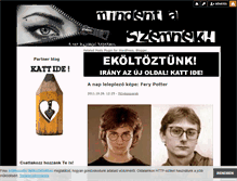 Tablet Screenshot of mindentaszemnek.blog.hu