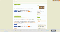 Desktop Screenshot of inews.blog.hu