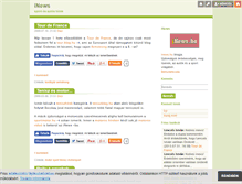 Tablet Screenshot of inews.blog.hu
