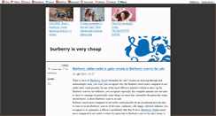 Desktop Screenshot of burberrycheap.blog.cz