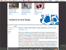 Tablet Screenshot of burberrycheap.blog.cz