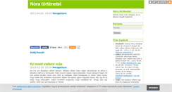Desktop Screenshot of norapicture.blog.hu