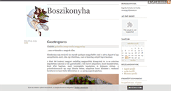 Desktop Screenshot of boszikonyha.blog.hu