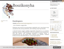 Tablet Screenshot of boszikonyha.blog.hu