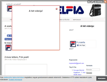Tablet Screenshot of filadelfia.blog.hu