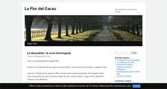 Desktop Screenshot of laflordelcacaudelalba.blog.cat