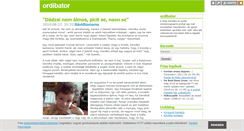 Desktop Screenshot of ordibator.blog.hu