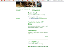 Tablet Screenshot of lucievandijk.blog.cz