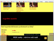 Tablet Screenshot of angelittomodels.blog.cz