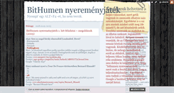 Desktop Screenshot of bithumen.blog.hu