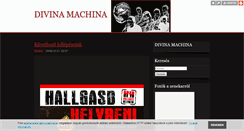 Desktop Screenshot of divinamachina.blog.hu
