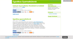 Desktop Screenshot of gyarmatbutor.blog.hu