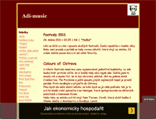 Tablet Screenshot of adi-music.blog.cz