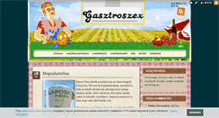 Desktop Screenshot of gasztroszex.blog.hu