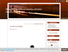 Tablet Screenshot of munkatanfolyam.blog.hu