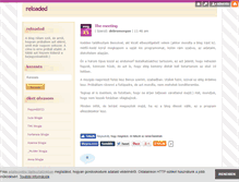 Tablet Screenshot of debramorgan.blog.hu