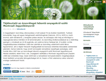 Tablet Screenshot of klimabarat.blog.hu