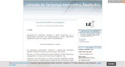 Desktop Screenshot of letalapitvany.blog.hu