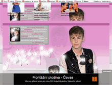 Tablet Screenshot of justinbieber-fever.blog.cz