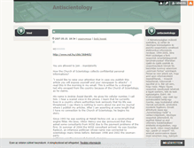 Tablet Screenshot of antiscientology.blog.hu