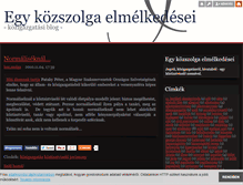 Tablet Screenshot of kozszolga.blog.hu