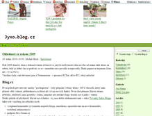 Tablet Screenshot of jyxo.blog.cz