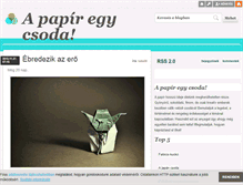 Tablet Screenshot of fecni.blog.hu