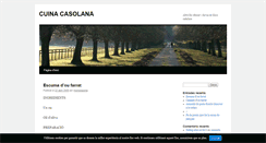Desktop Screenshot of cuina-casolana.blog.cat