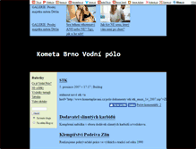 Tablet Screenshot of kometapolo.blog.cz