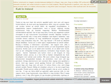 Tablet Screenshot of kukiinireland.blog.hu