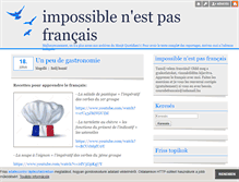 Tablet Screenshot of coursdefrancaisadistance.blog.hu
