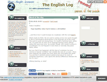 Tablet Screenshot of myenglish.blog.hu