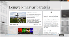 Desktop Screenshot of lengyelmagyar.blog.hu