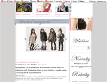 Tablet Screenshot of modni-magazin.blog.cz