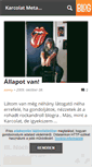Mobile Screenshot of karcolat.blog.hu