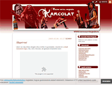 Tablet Screenshot of karcolat.blog.hu