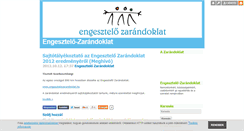 Desktop Screenshot of engesztelozarandoklat.blog.hu