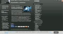 Desktop Screenshot of manzard.blog.hu