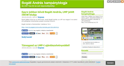 Desktop Screenshot of bogatiandras.blog.hu
