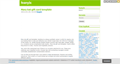 Desktop Screenshot of feanylx.blog.hu